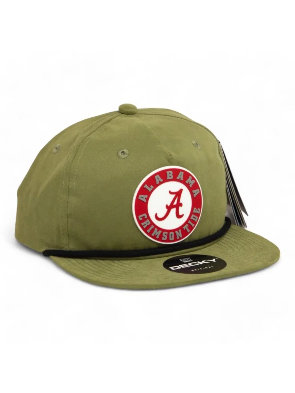 Alabama Crimson Tide 3D Classic Rope Hat- Loden/ Black